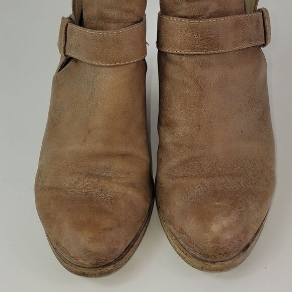 Eileen Fisher Ives Tumbled Nubuck Leather Bootie - Picture 9 of 15